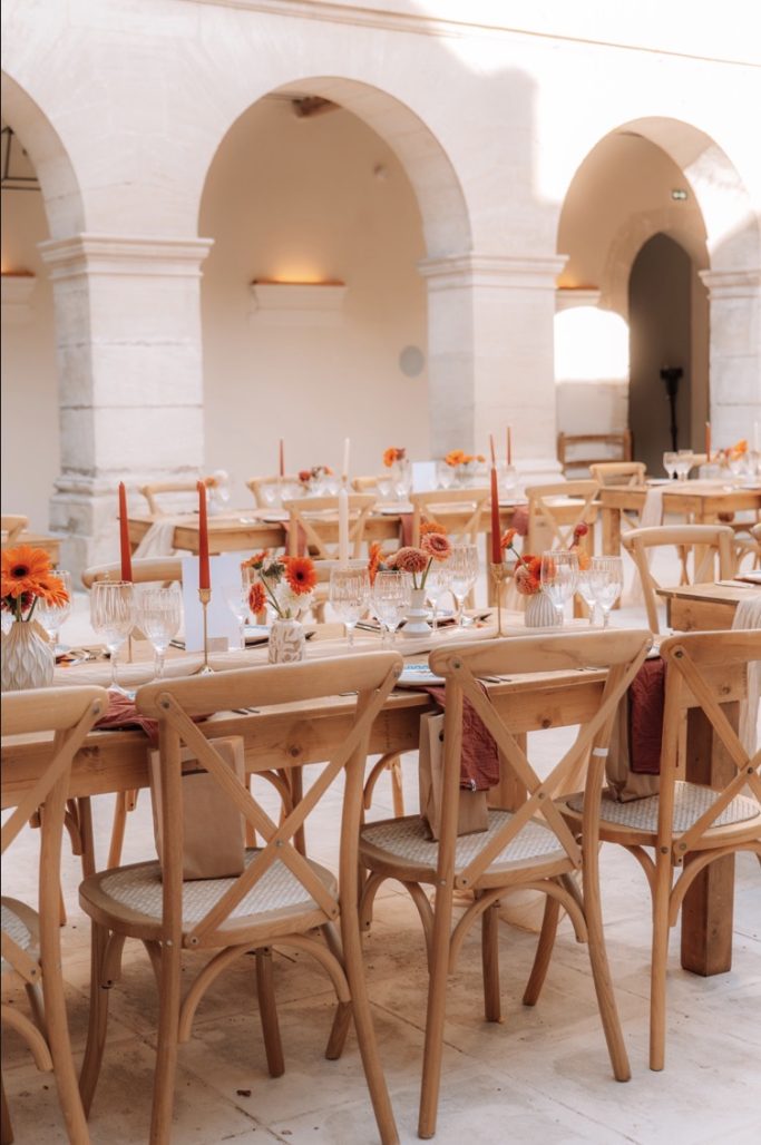 Chaise Saint-Rémy pour Mariage en Provence